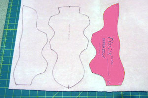 pattern fabric layout