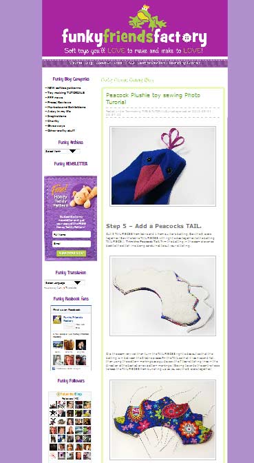 learn to sew toys dolls teddy bears sewing techniques toy sewing patterns 369x672 PHOTO TUTORIAL plush toy sewing patterns Toy Sewing Patterns
