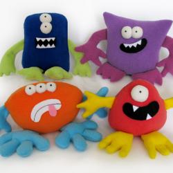 Monsters Mix & Match Plushies  INSTANT DOWNLOAD