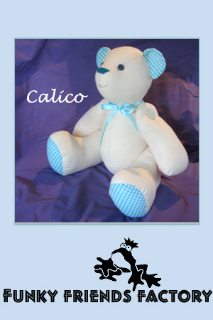 Calico the SIGNATURE Bear PRINTED PATTERN