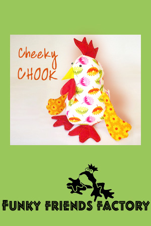 Chook/Chicken PRINTED PATTERN