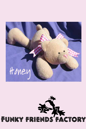 Honey the Easy Teddy PRINTED PATTERN