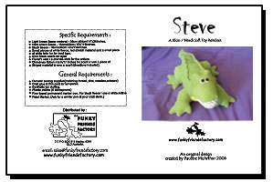 Steve the Croc INSTANT DOWNLOAD