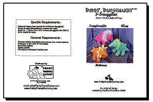 Snugglies Dippy Dinosaurs INSTANT DOWNLOAD