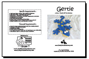 Gertie the Gecko HEAT PACK INSTANT DOWNLOAD