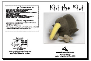 Kiri Kiwi Bird INSTANT DOWNLOAD