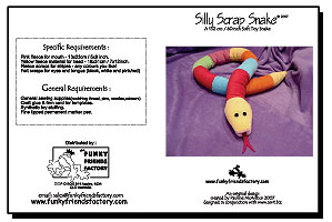 Silly Scrap Snakes INSTANT DOWNLOAD