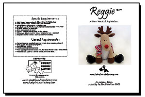 Reggie Reindeer INSTANT DOWNLOAD