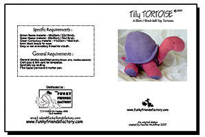 Tilly the Tortoise INSTANT DOWNLOAD