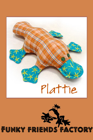 Plattie Platypus PRINTED PATTERN