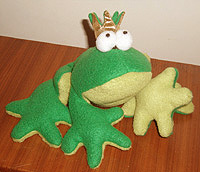 Frog Prince Charming PRINTED PATTERN