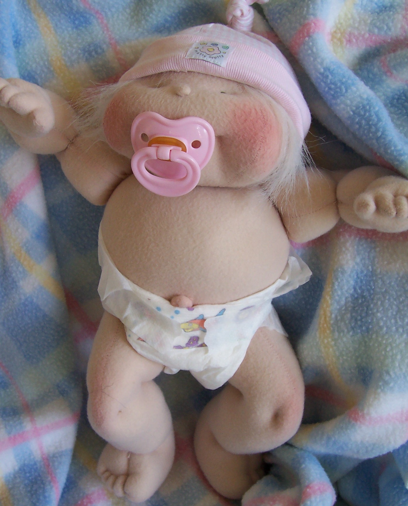 Baby Belle 14" inch Cloth Doll PRINTED PATTERN