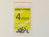 4mm Black Beads (for toy eyes)