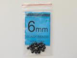 6mm Black Beads (for toy eyes)