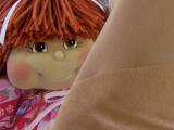 Doll FABRIC - Craft Velour HONEY BEAR