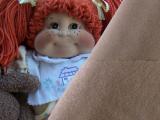 Doll FABRIC - Craft Velour CAMEL