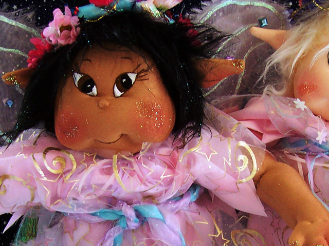 Paloma Airy Fairy 20" inch Cloth Doll PRINTED PATTERN