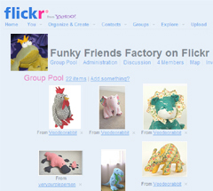 Flikr Group - Funky Friends Factory