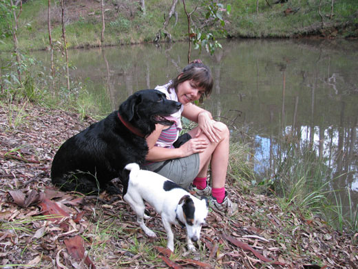 Pauline and Dogs