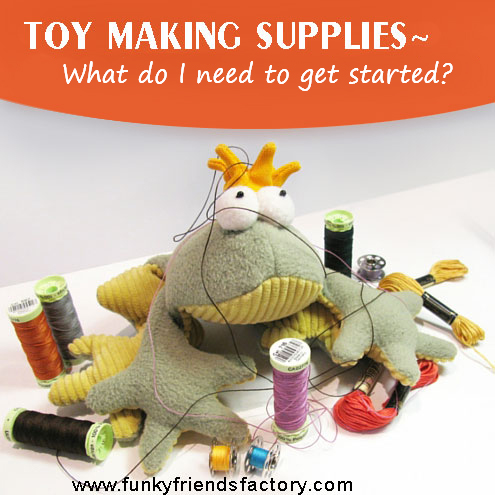 soft toy making supplies