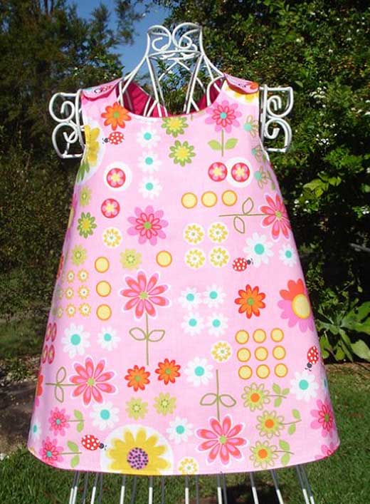 Rod n Lil reversible pinafore