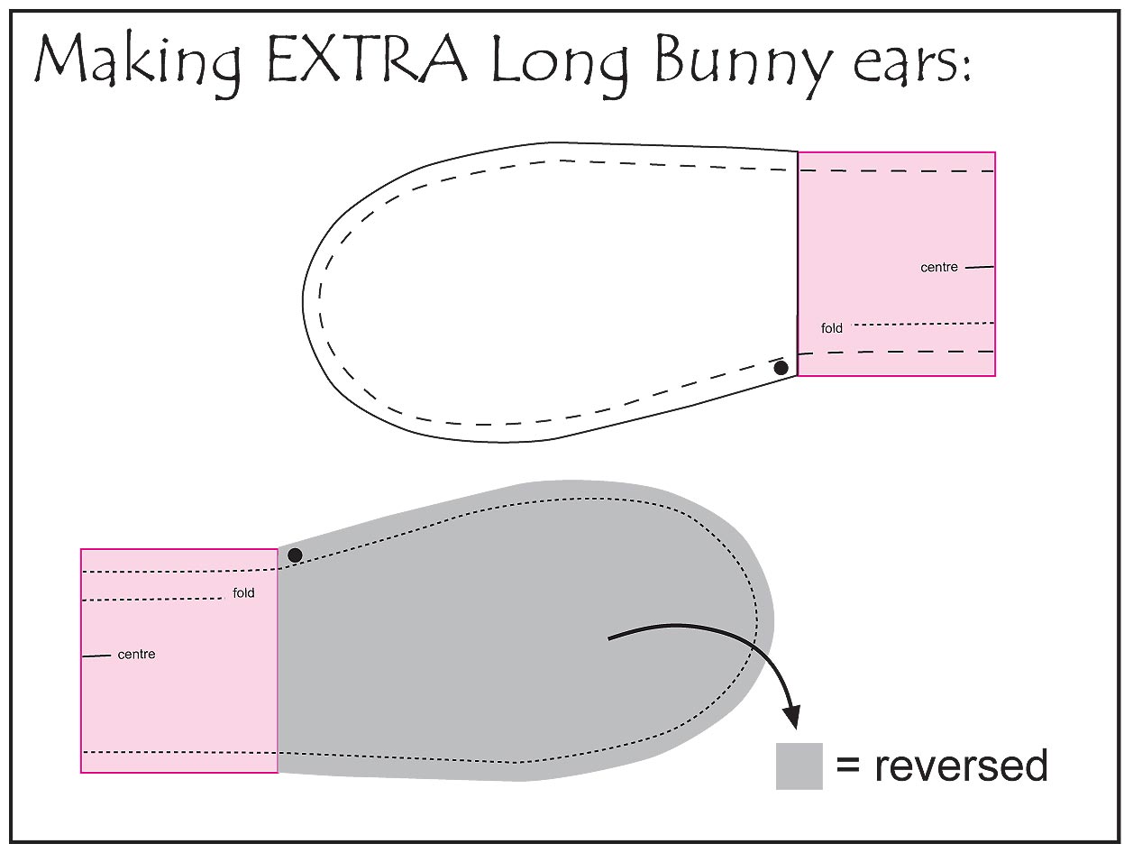 Easter bunny Extra long ears