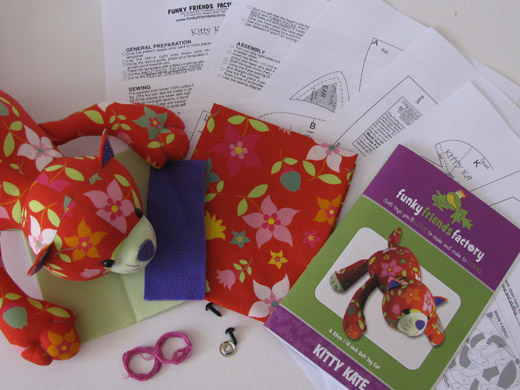 Cat toy craft sewing kit