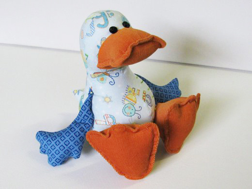 DUCK stuffed toy pattern