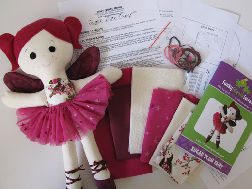 Sugar Plum Fairy Doll PAttern KIT