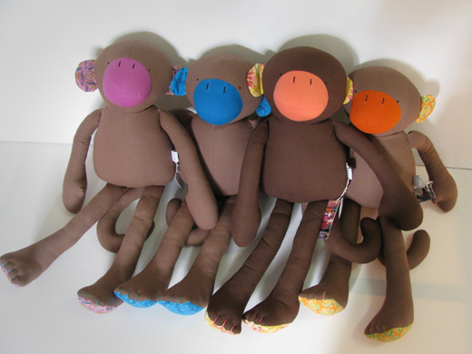 New Fair Trade Toy Monkeys