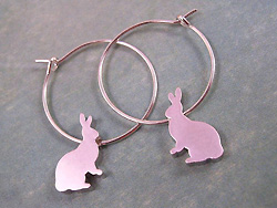 justEARINGS-silver-bunnies