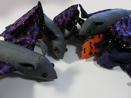 Enought BATS for a Halloween bat mobile