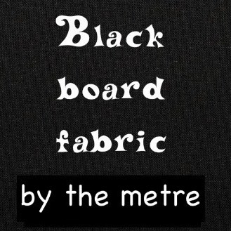 black board fabric - vinyl fabric