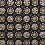 FrenchDress Medallions Black - Marcus Fabrics