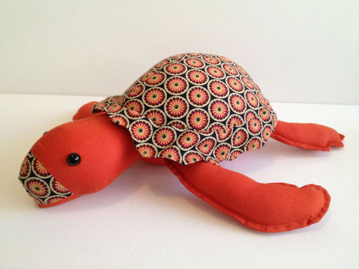 Sea turtle sewing patterns plushie