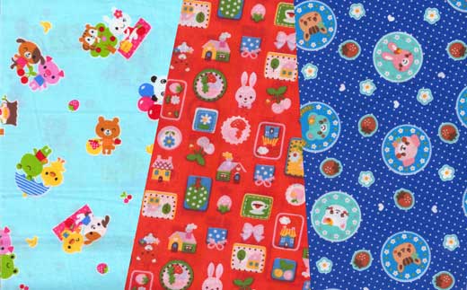 kawaii Japanese fabric