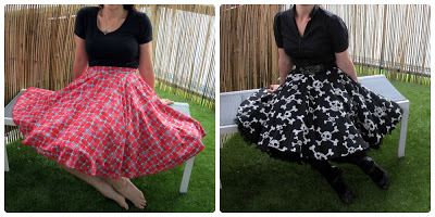 Finished Circle Skirts