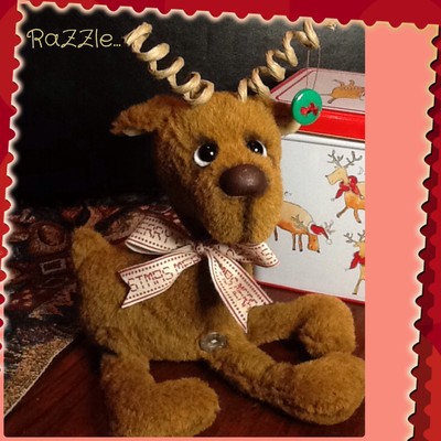 Reindeer sewing pattern - bear essence 2