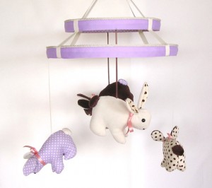 Baby Crib Mobile-Nursery Mobile-Shower Gift