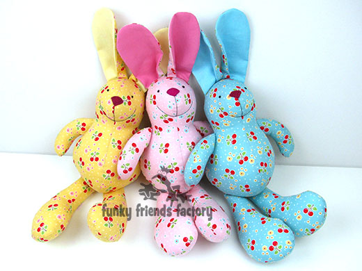 BABY BUNNY rabbit sewing pattern KIT