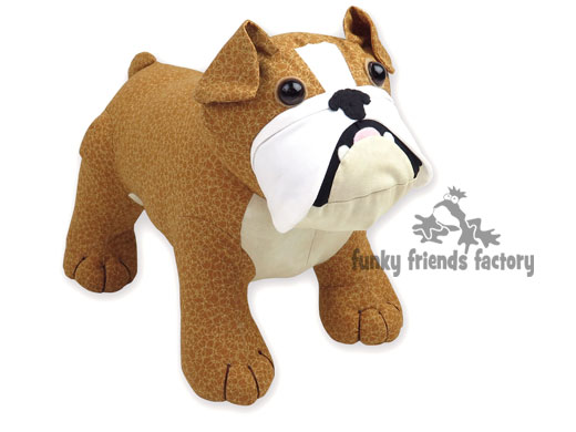 BULLDOG stuffed animal patterns - Pauline McArthur