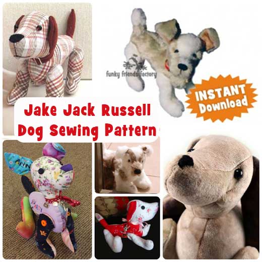 Pauline McArthur - Jack Russel sewing pattern