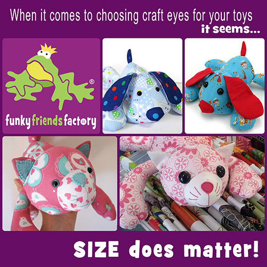 Craft Eyes for your stuffed animal toys!