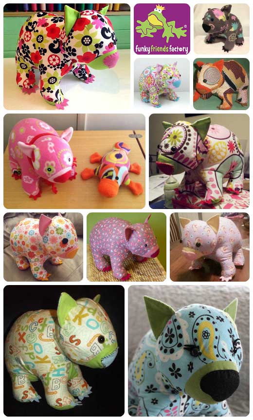 Wombat toy pattern - Pauline McArthur - web