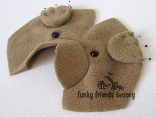 teddy bear sewing pattern - craft eyes