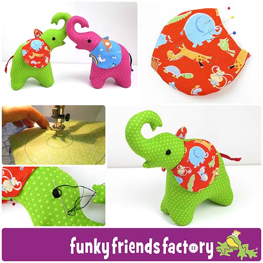 trunk up elephant sewing pattern.web