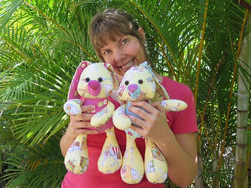 Pauline McArthur Easter Bunny Sewing Pattern 