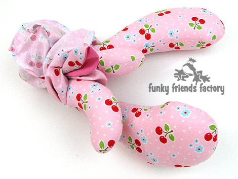 Turn the BUNNY right sides out