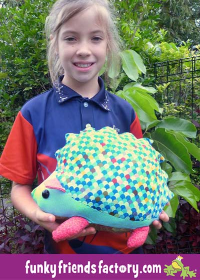 Hedgehog sewing pattern - Maker of the month