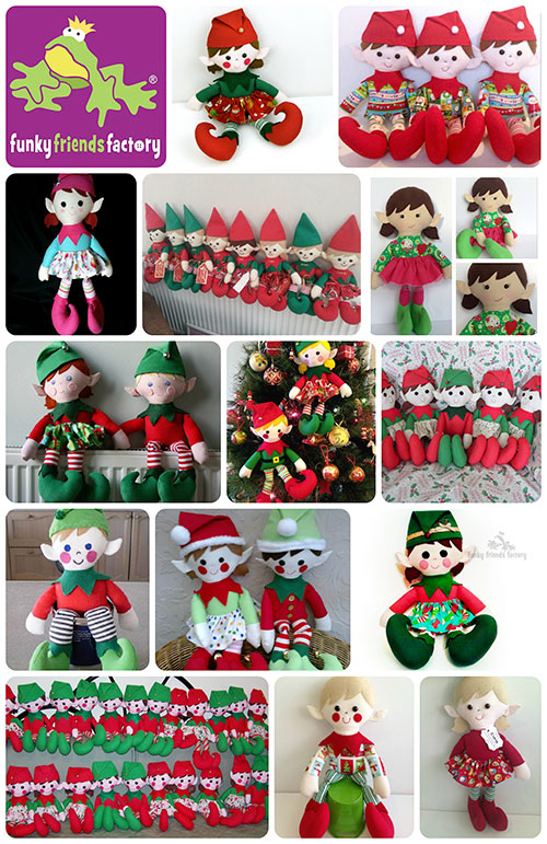 hristmas Elf sewing pattern